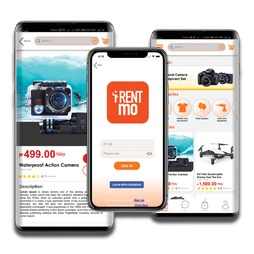 iRent Mo rental marketplace app