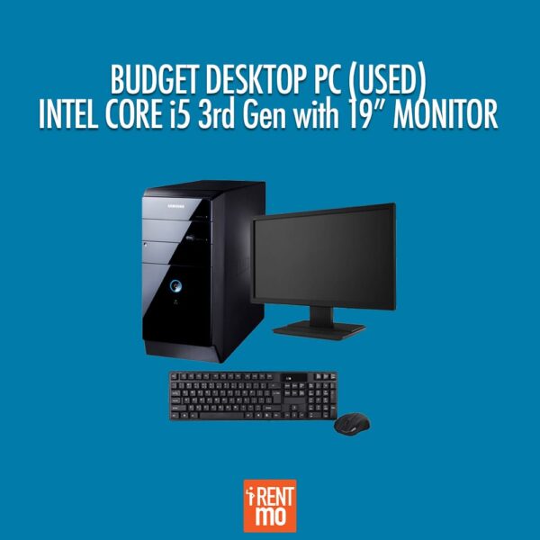 Budget Desktop Intel Core I Rd Gen With Monitor Used Buy