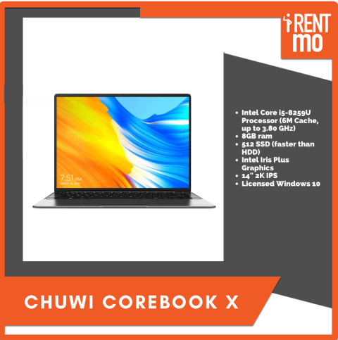 Chuwi Corebook X Buy Rent Pay In Installments