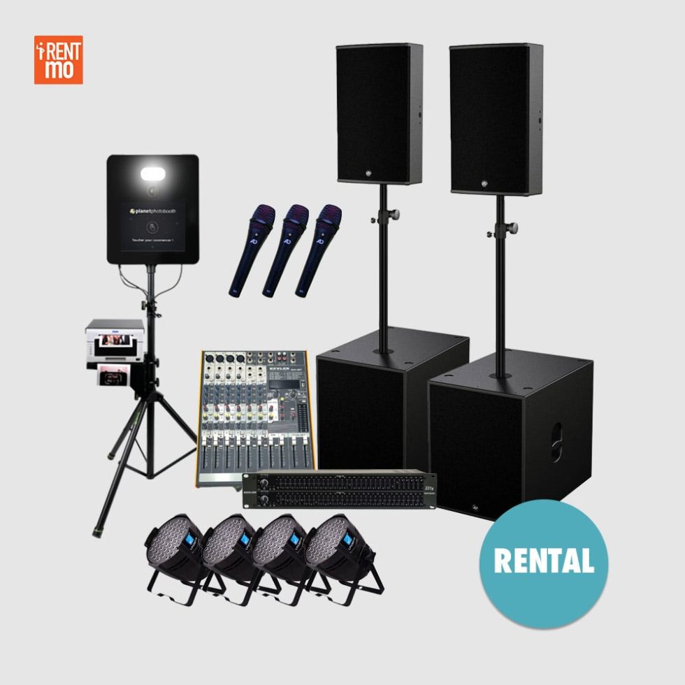 Mobile Sounds Lights Rental With Unlimited Photobooth Buy Rent