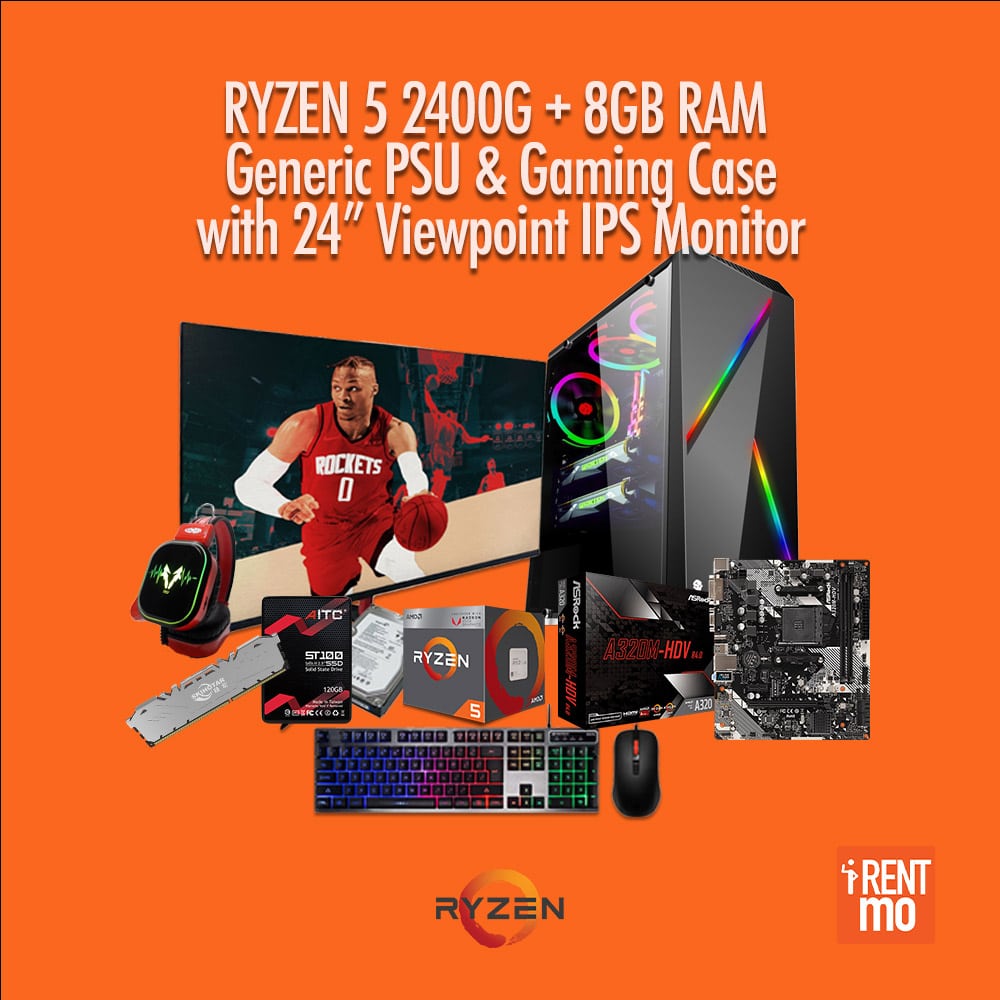 ryzen 5 2400g with new ips monitor