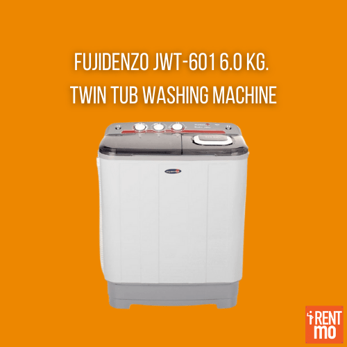 Fujidenzo JWT-601 6.0 kg. Twin Tub Washing Machine