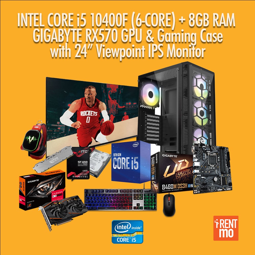 Core i5 Gaming PC rent to own