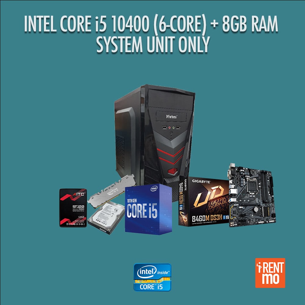 Intel Core i5 10400 system Unit only