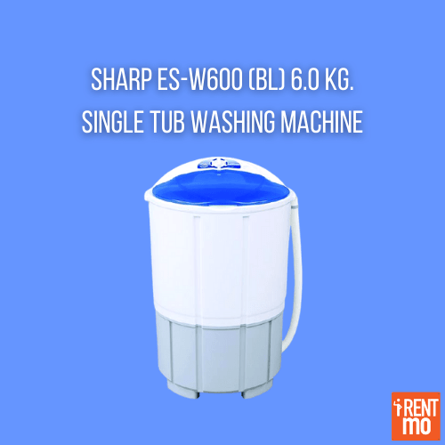 Sharp ES-W600 (BL) 6.0 kg. Single Tub Washing Machine
