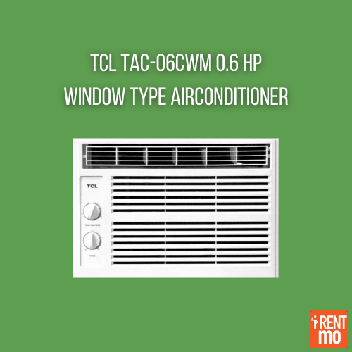 TCL TAC-06CWM 0.6 HP Window Type Airconditioner