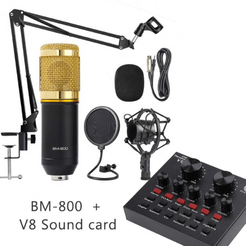 VINOVO BM-800 Microphone Condenser Kit
