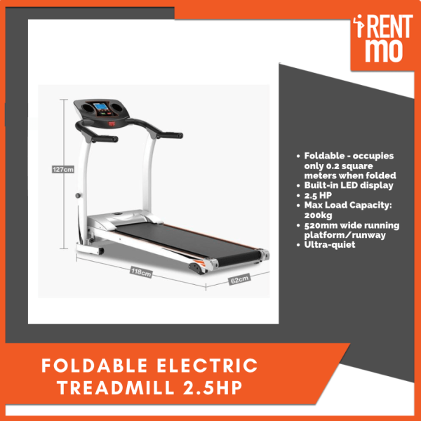 Foldable Electric Treadmill 2.5HP