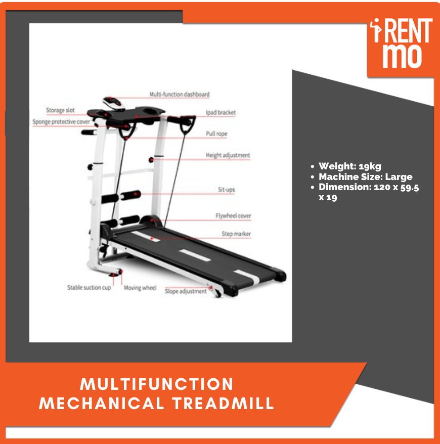 Multifunction Mechanical Treadmill