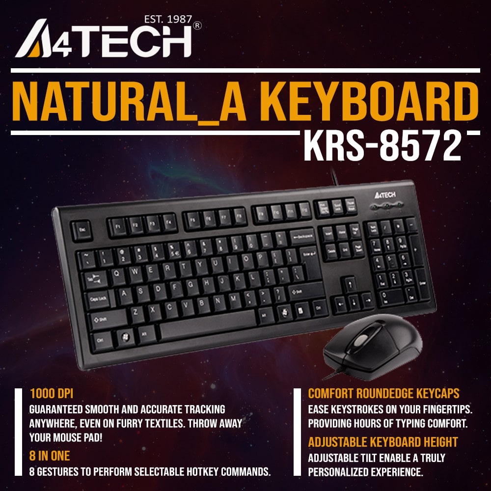 a4tech keyboard and mouse