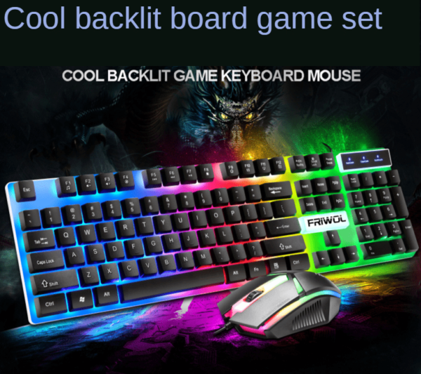 keyboard and mouse led