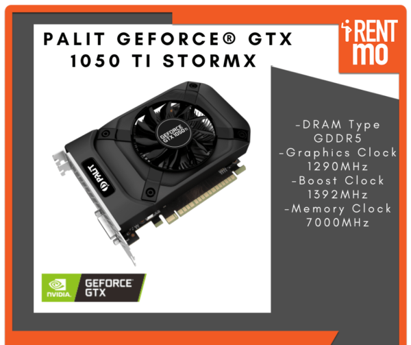 Palit GeForce® GTX 1050 Ti StormX
