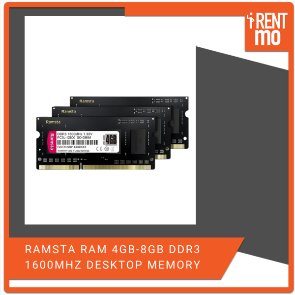 Ramsta RAM 4GB-8GB DDR3 1600MHz Desktop Memory