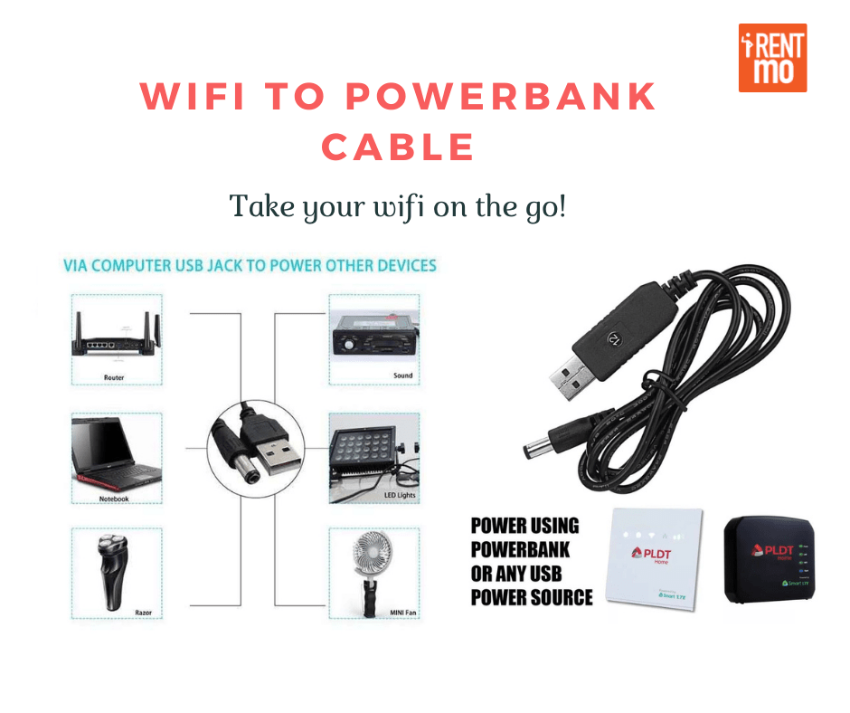 Wifi to Powerbank Cable