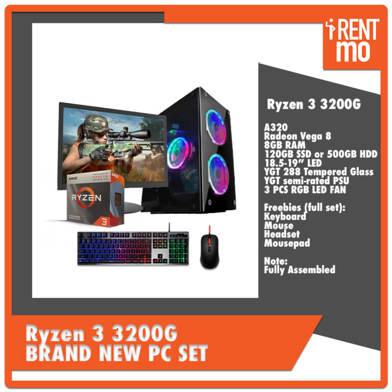 Ryzen 3 3200g Basic Computer Package Buy Rent Pay In Installments 3330