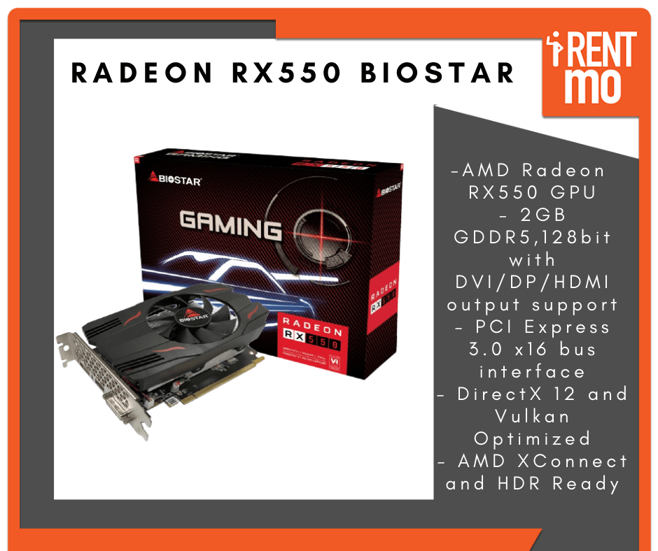 Biostar Radeon RX550 VA5515RF21