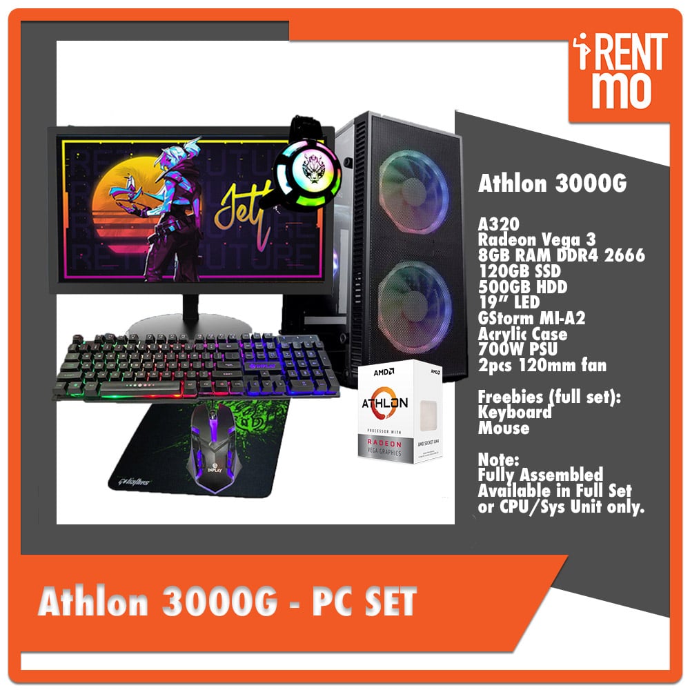 AMD Athlon 3000G PC