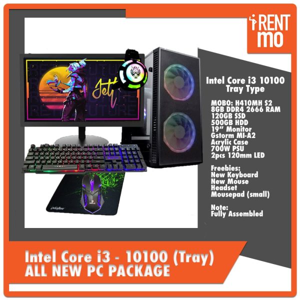 Intel Core i3-10100 Tray Type PC