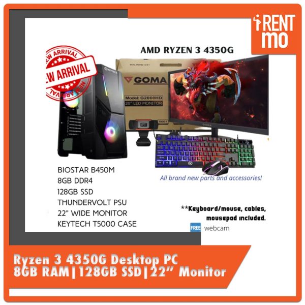 Ryzen 3 4350G with Keytech T5000 Case