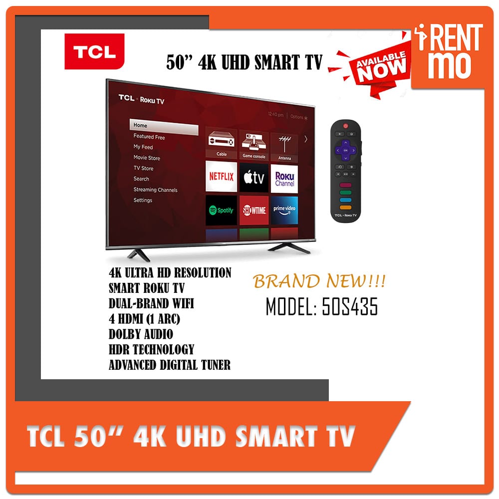TCL 50" 4K Smart TV