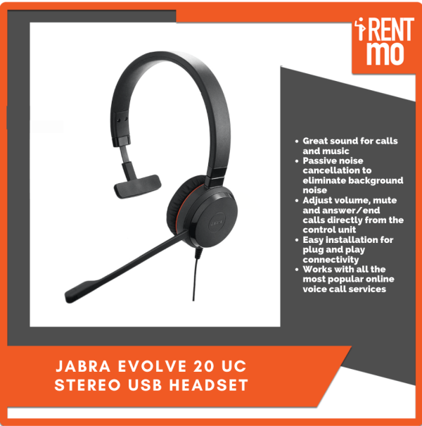 Jabra Evolve 20 UC Stereo USB Headset
