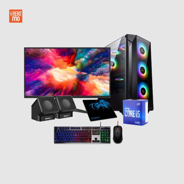 i5 10th generation PC set with 24" IPS monitor