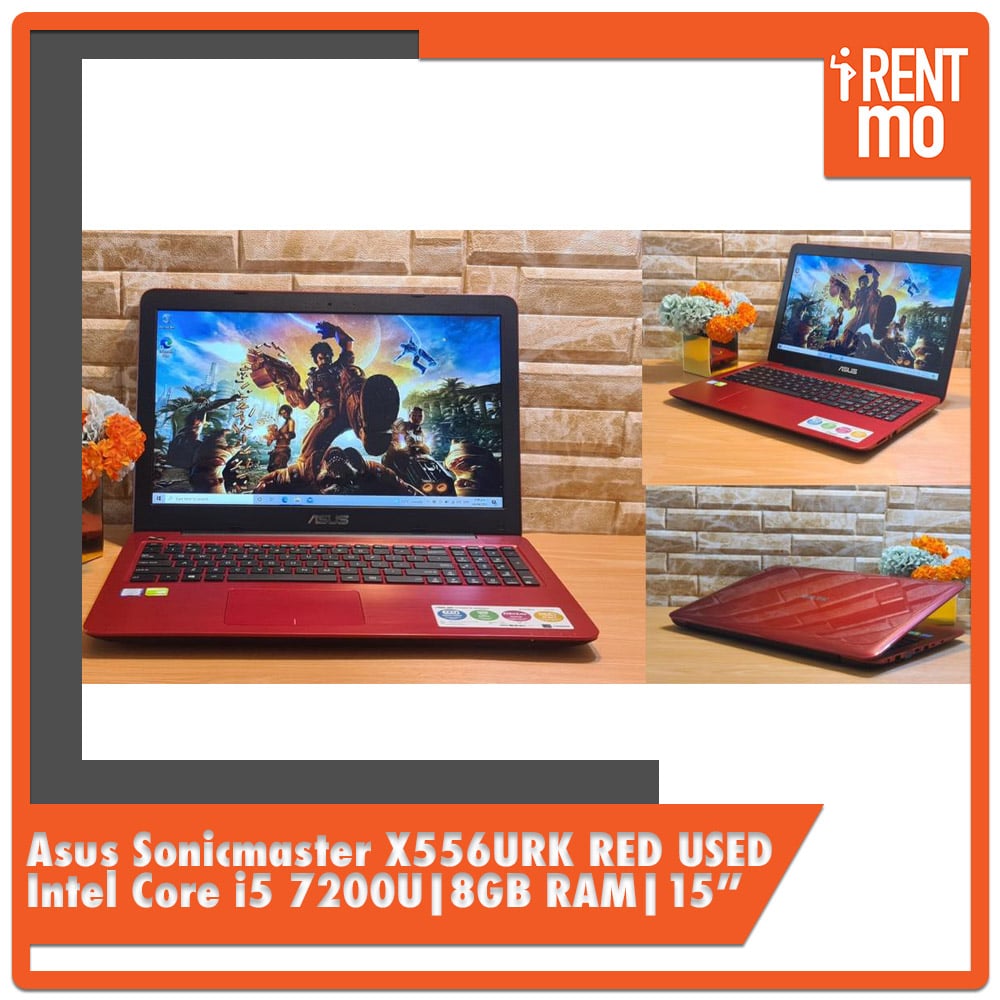 Asus Sonicmaster X556URK Red