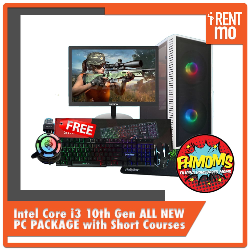 Intel Core i3 10th Gen PC Package with FHMOMS Courses