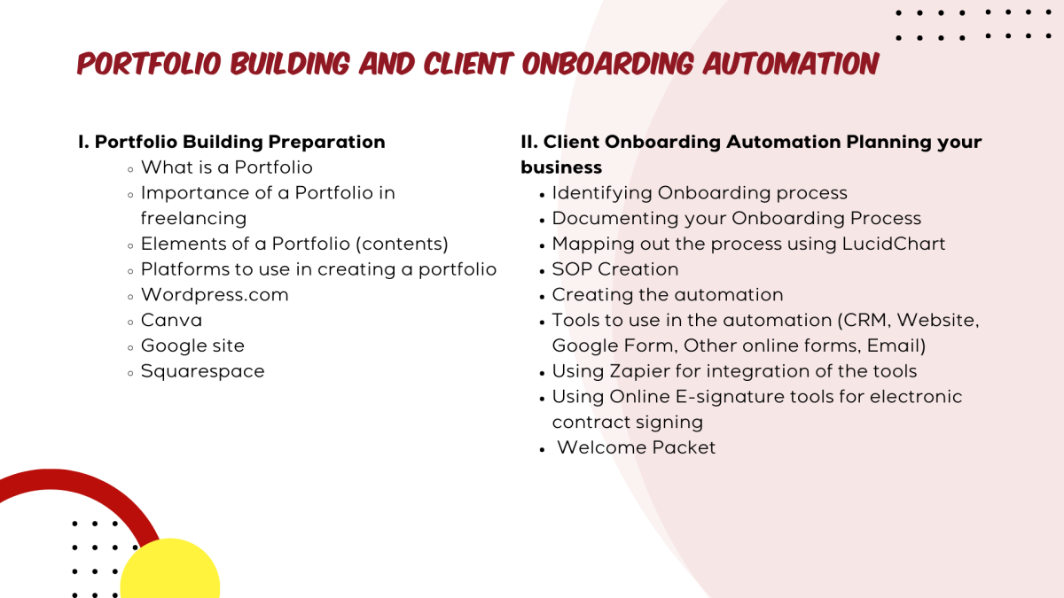 Portfolio Building and Client Onboarding Automation