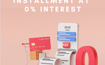 Credit Card installment at 0% Interest