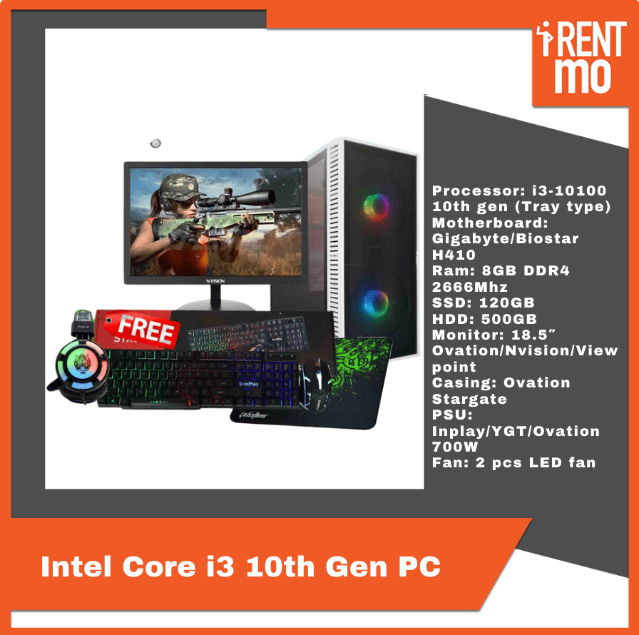 Intel Core i3 10th Gen PC