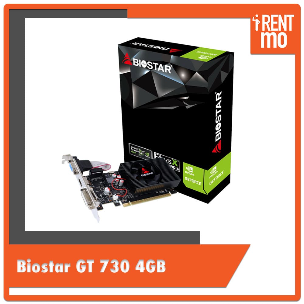 Biostar GT 730 4GB GDDR3 Buy Rent Pay in Installments