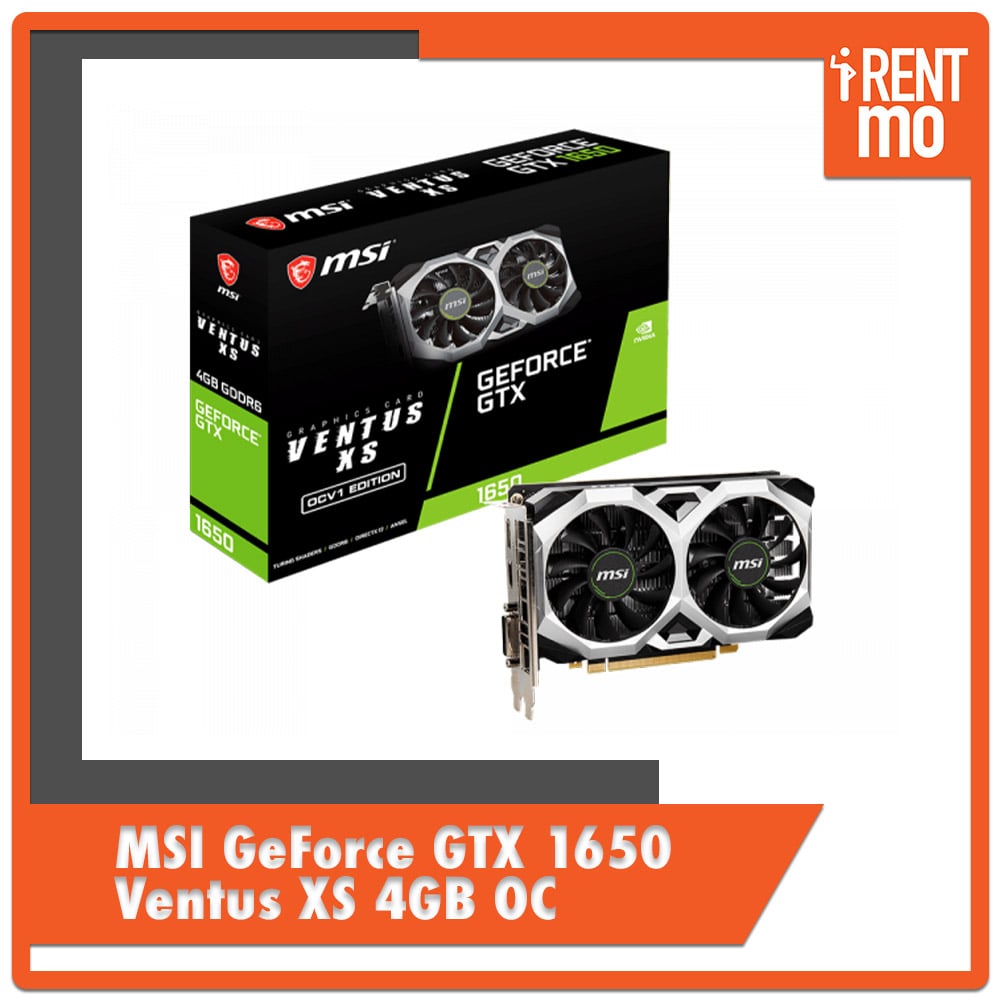 MSI GeForce GTX 1650 Ventus 4GB OC
