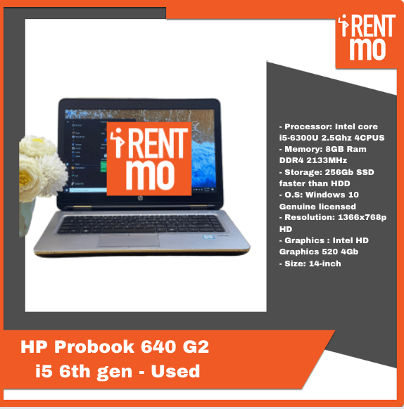 HP Probook 640 G2 i5 6th gen - Used