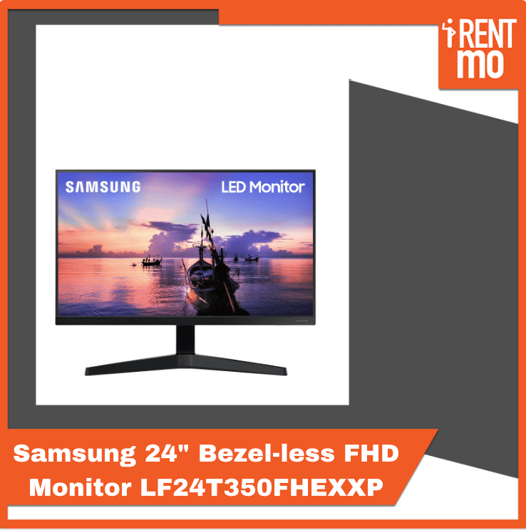 Samsung 24" Bezel-less FHD Monitor LF24T350FHEXXP