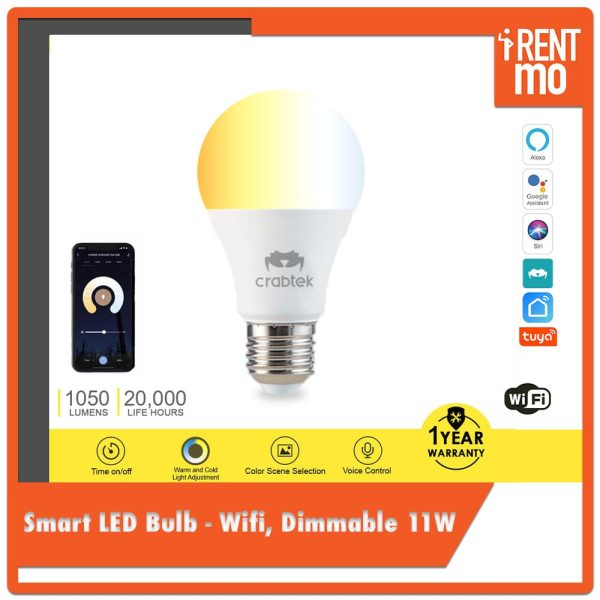Wifi Smart LED Bulb Dimmable 11W