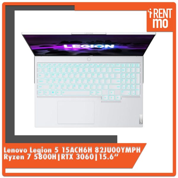 Lenovo Legion 5 15ACH6H 82JU00YMPH Gaming Laptop | Stingray White | AMD Ryzen 7 5800H | RTX 3060