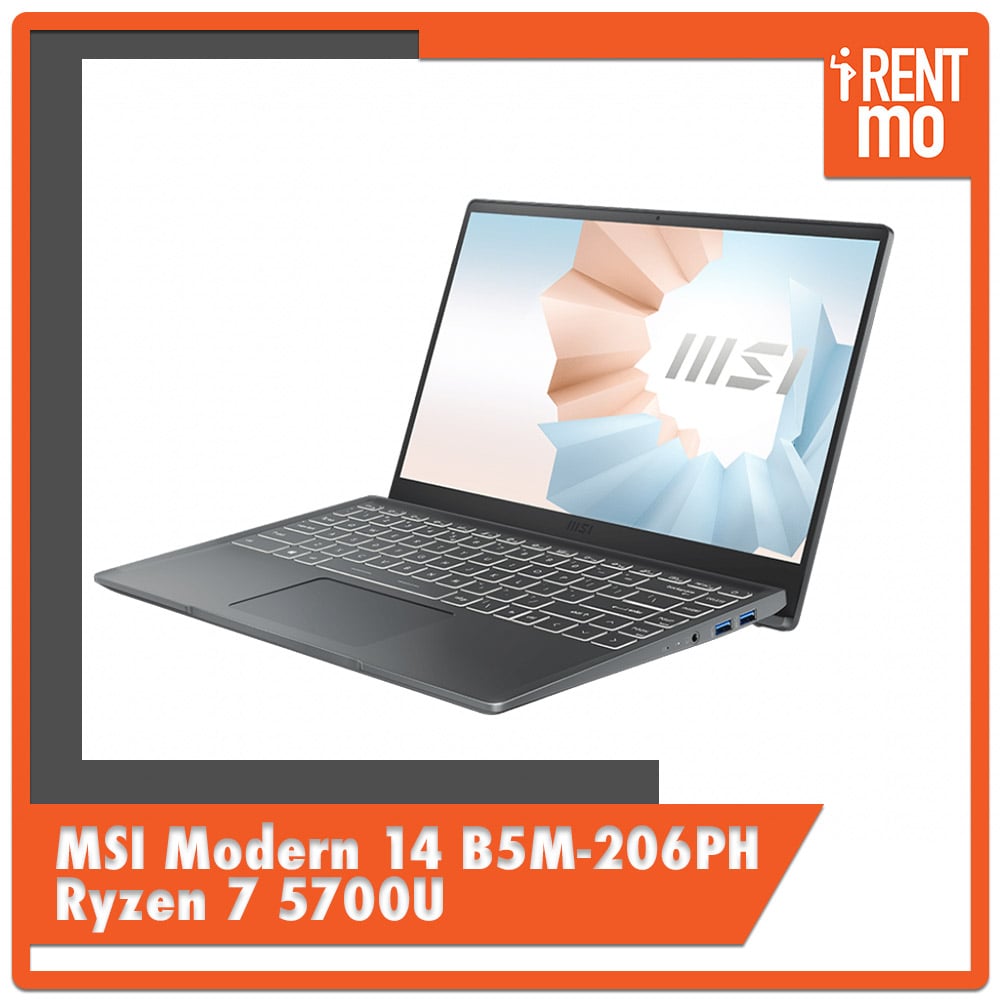 MSI Modern 14 (B5M-206PH) AMD Ryzen 7 5700U