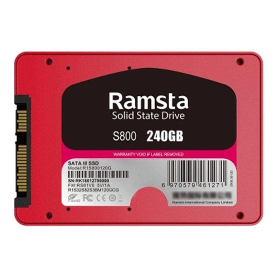 Ramsta S800 2.5" SATA SSD Solid State Drive iRent Mo