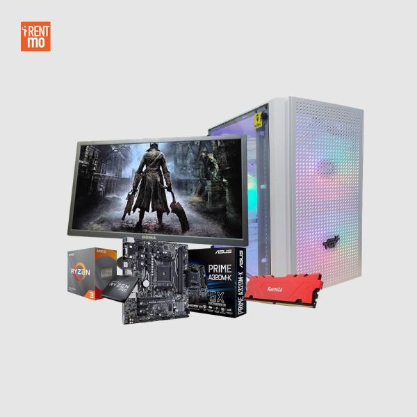 Ryzen 3 4350G with 24" Goma Monitor and 8GB RAM