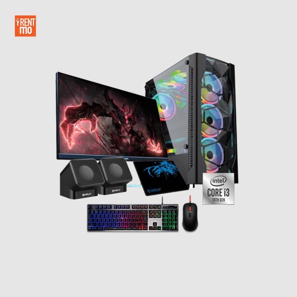 Intel Core i3 10th gen PC set with 19" Monitor
