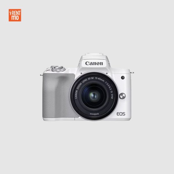 Canon EOS M50 Mark II with 15-45mm Lens White