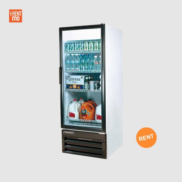 Standing Glass Chiller for Rent